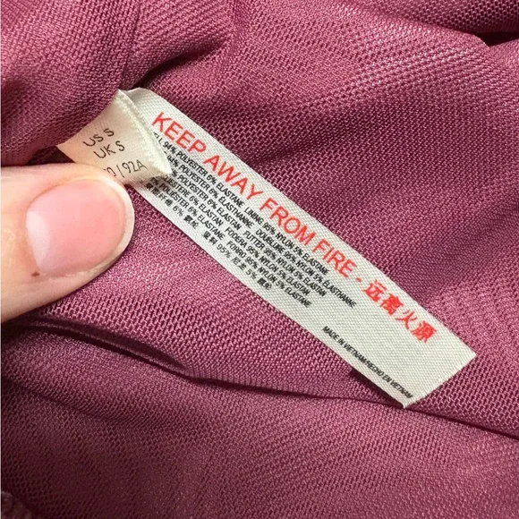 NWT Free People Intimately Lover Velour Top Size Small - Picture 5 of 6